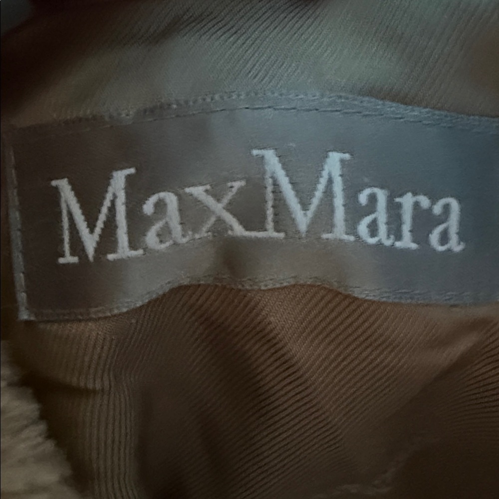 MaxMara Elian, Wool, Cashmere Teddy Blend Coat - Picture 15 of 15